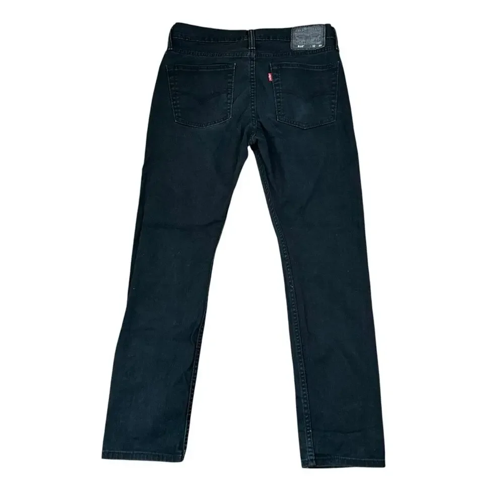 Men's Levi's 510 Skinny Black Jeans Size 32 Short